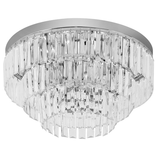 Photo of HOMCOM 112 Crystallite Ceiling Chandelier in Chandelier colour on a white background