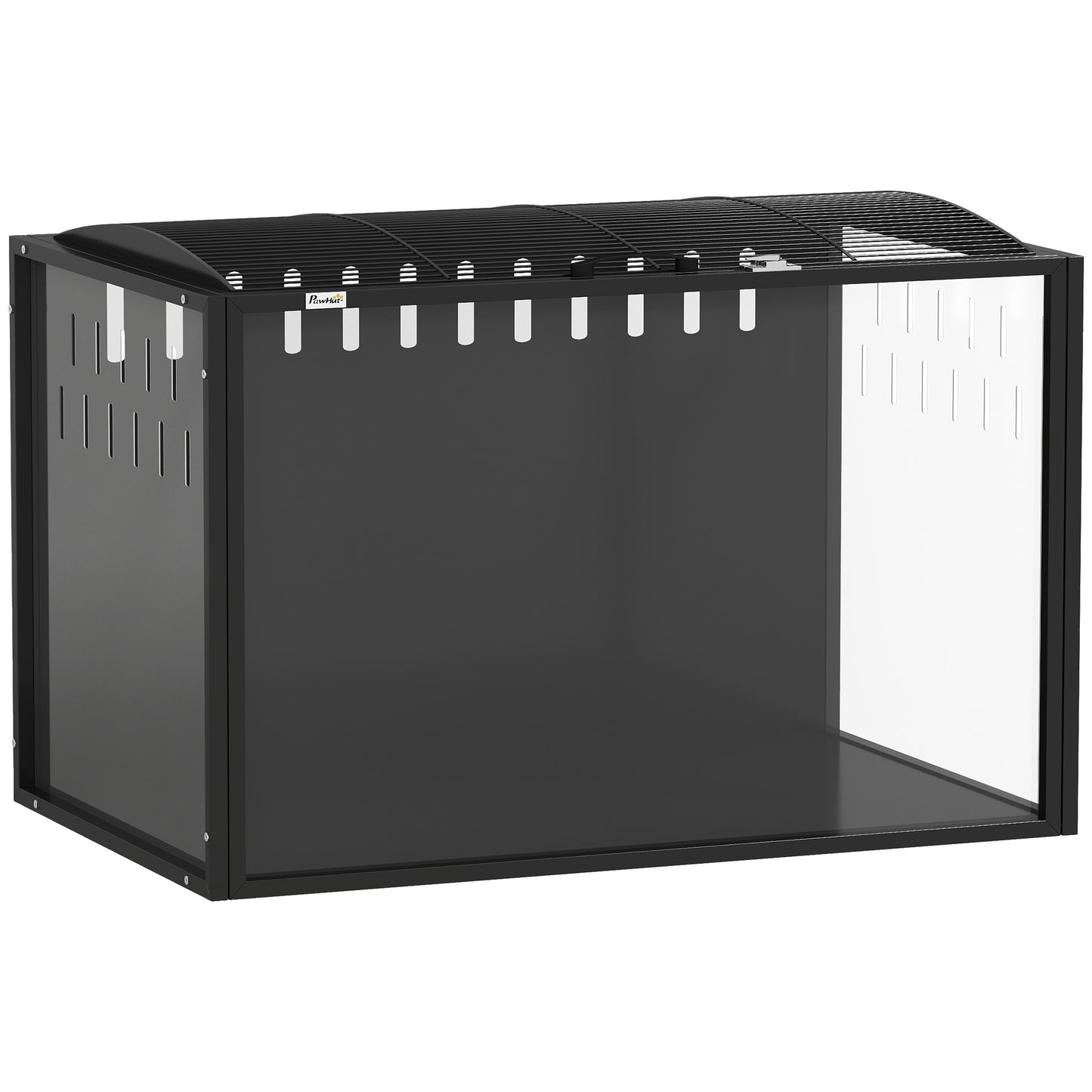 Photo of PawHut Hamster Cage Steel Chewproof with Openable Top, Deep Burrow for Dwarf Syrian Hamster, Gerbil, Rats, 81 x 51 x 53 cm in cm colour on a white background