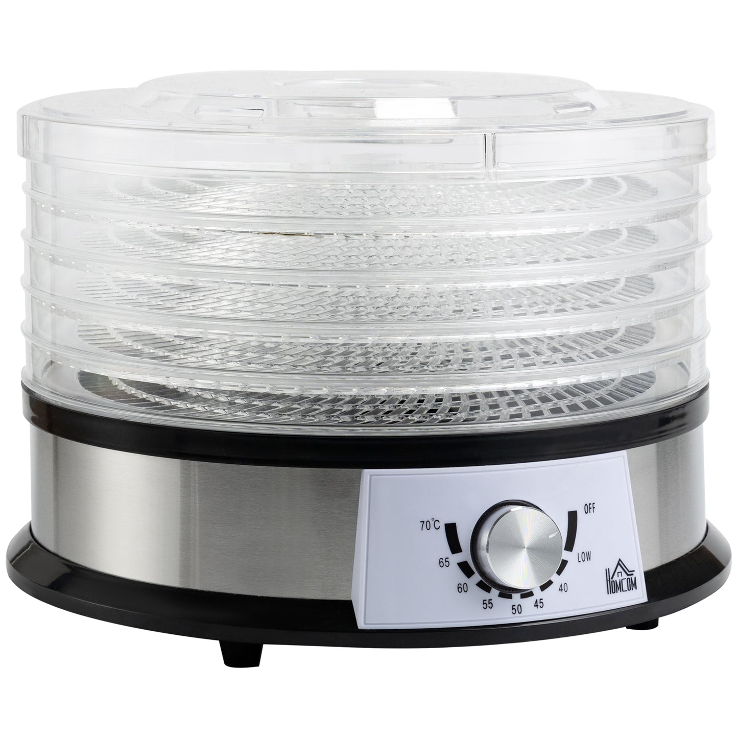 Photo of HOMCOM 40-70℃ Five-Tray Food Dehydrator in Dehydrator colour on a white background