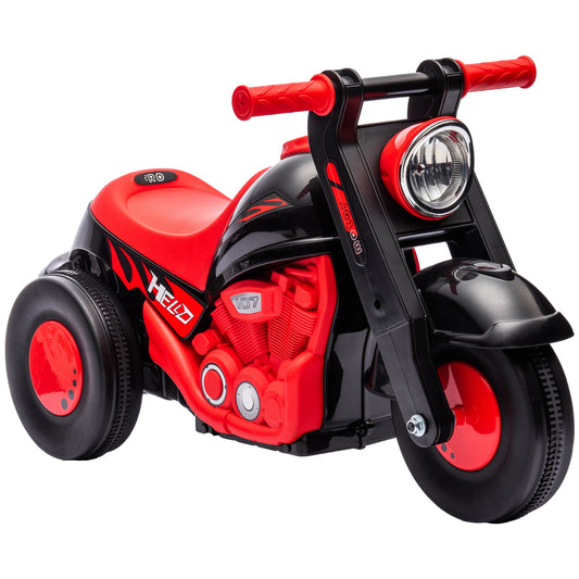 Photo of AIYAPLAY Foot To Floor Sliding Kids Ride On Car with Music, Bubble, for Toddler from 2 to 5 Years Old - Black in Black colour on a white background