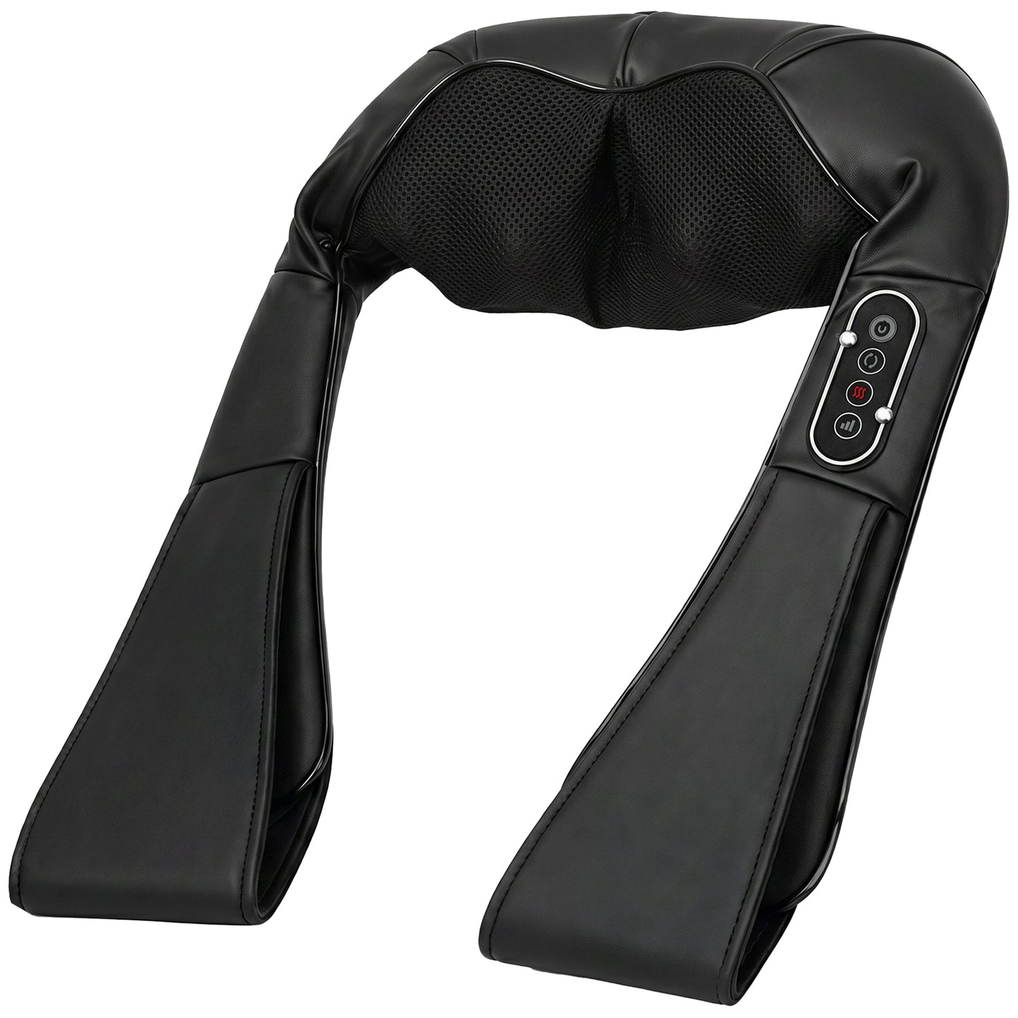 Photo of HOMCOM Neck and Shoulder Massager with Heat, Deep Tissue Shiatsu 3D Kneading Massager for Neck, Back, Waist, Foot and Leg in Leg colour on a white background
