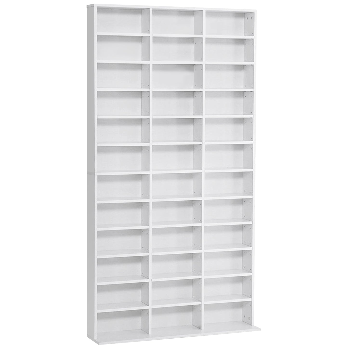 Photo of HOMCOM 33 Adjustable Compartment Storage Unit - White in White colour on a white background