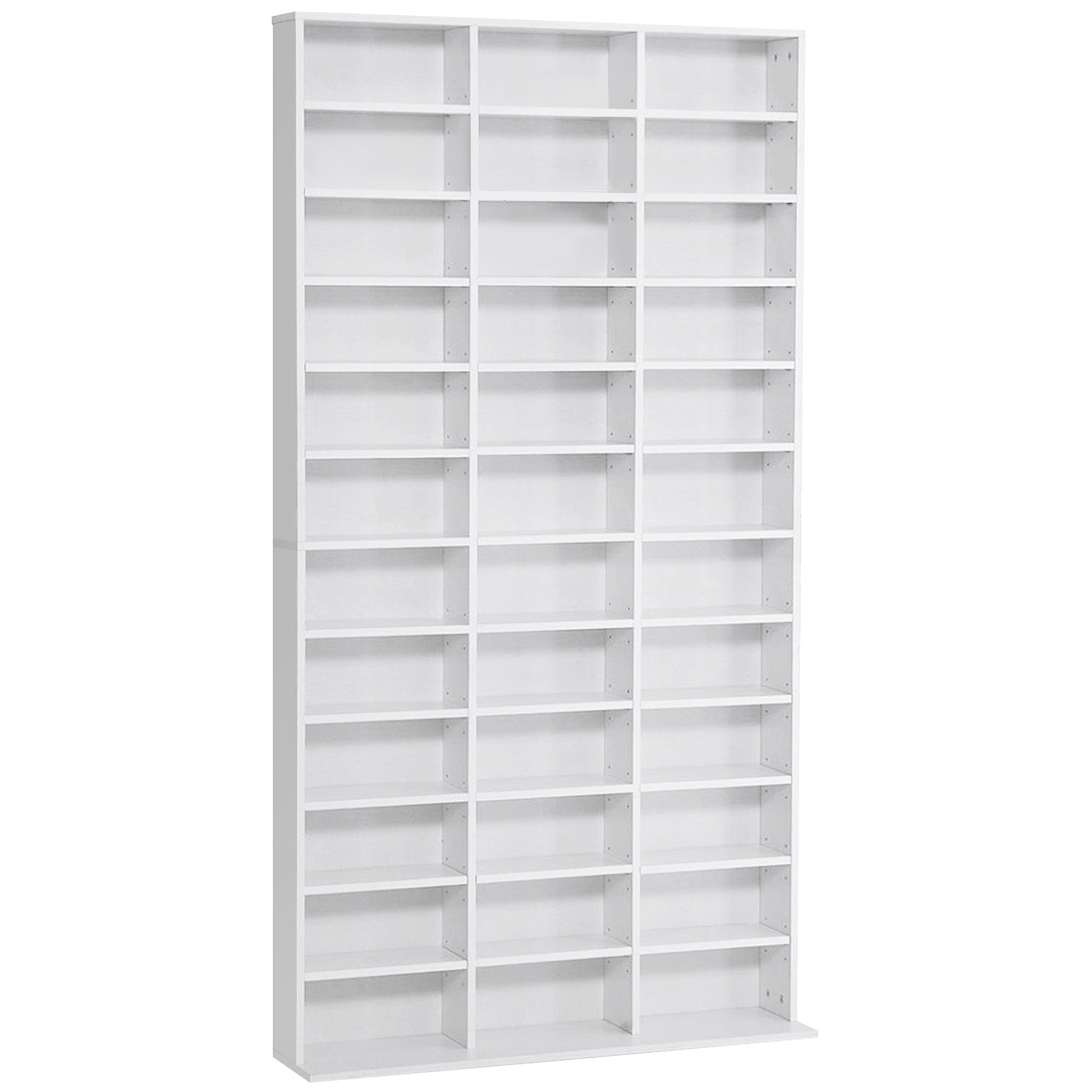 Photo of HOMCOM 33 Adjustable Compartment Storage Unit - White in White colour on a white background