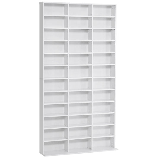 Photo of HOMCOM 33 Adjustable Compartment Storage Unit - White in White colour on a white background