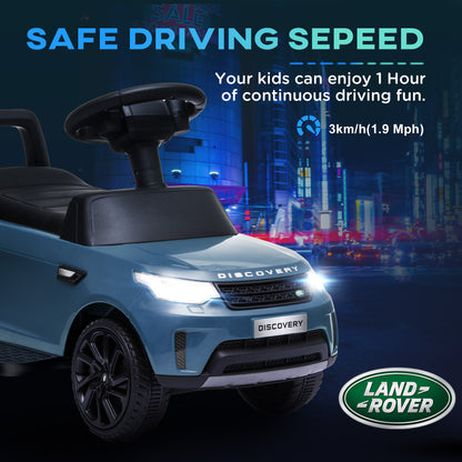 AIYAPLAY Land Rover kids' electric ride-on car with headlights and 3 km/h top speed