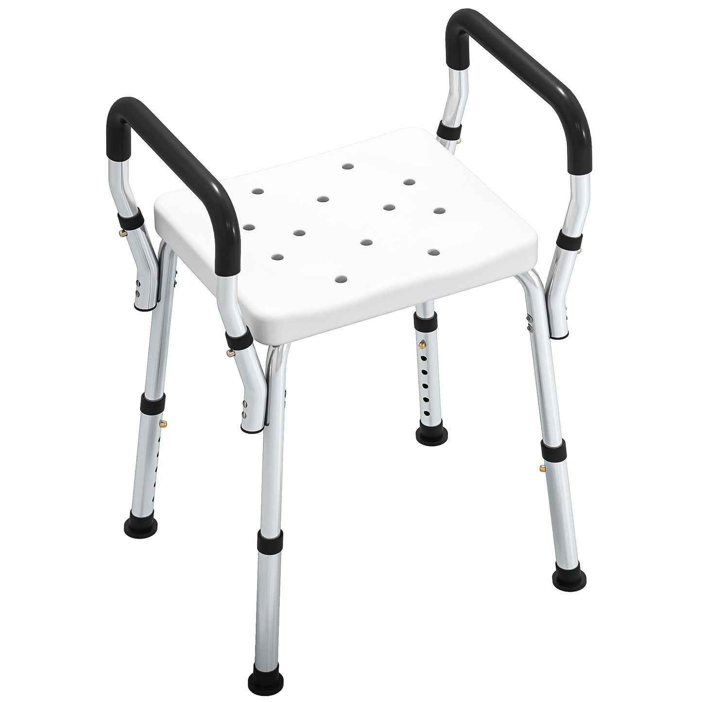 Photo of HOMCOM 57-69cm Aluminium Frame Bath Seat in Seat colour on a white background