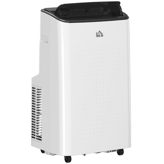 Photo of HOMCOM 12000 BTU App-Controlled Mobile Air Conditioner - White in White colour on a white background