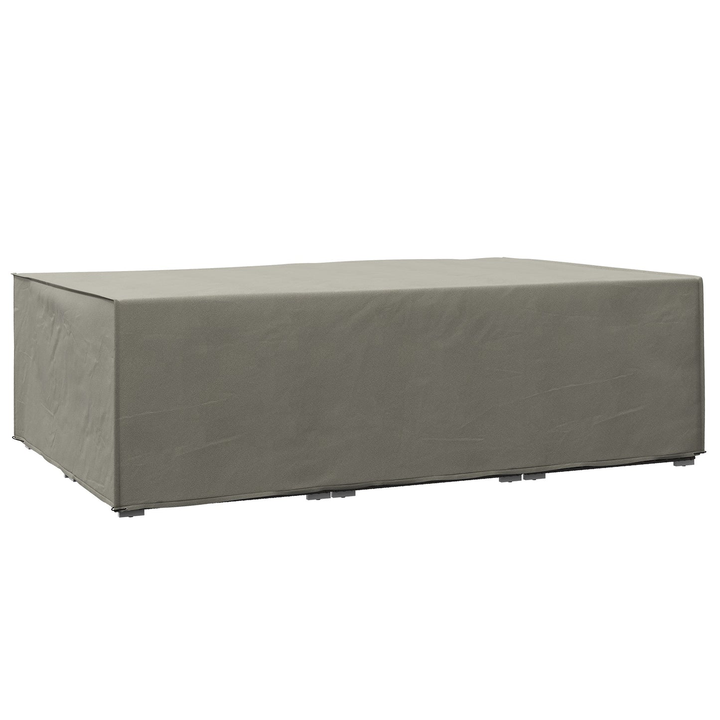 Photo of Outsunny 155 x 222cm Waterproof Furniture Cover - Grey in Grey colour on a white background