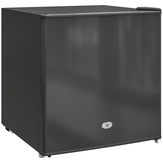 Photo of HOMCOM 35L Mini Freezer, -24℃ to -14℃ Temperature - Black in Black colour on a white background