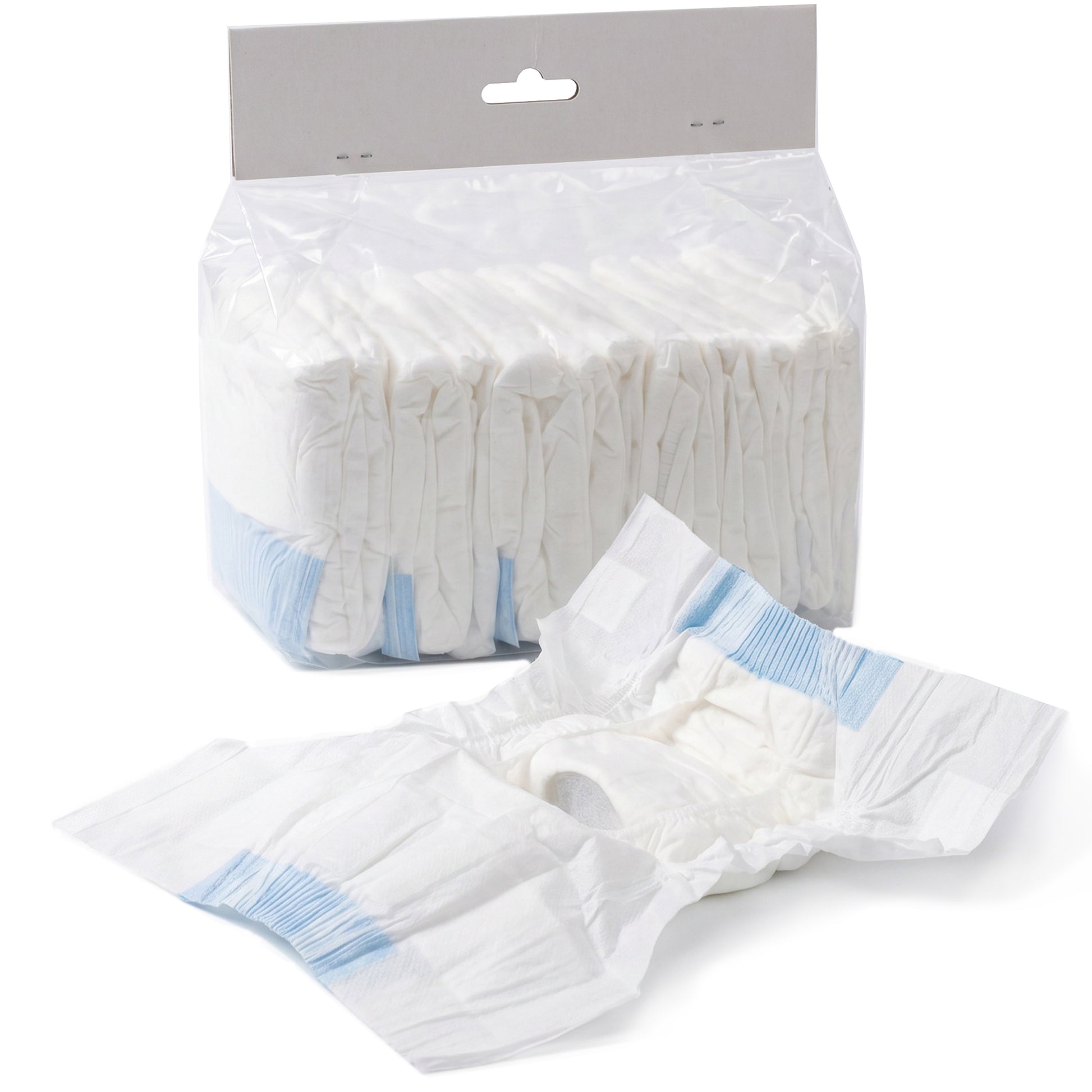Photo of PawHut Disposable Dog Diapers Female Incontinence or Excitable Urination and Training 48 Count, XS, 15-33 cm in cm colour on a white background
