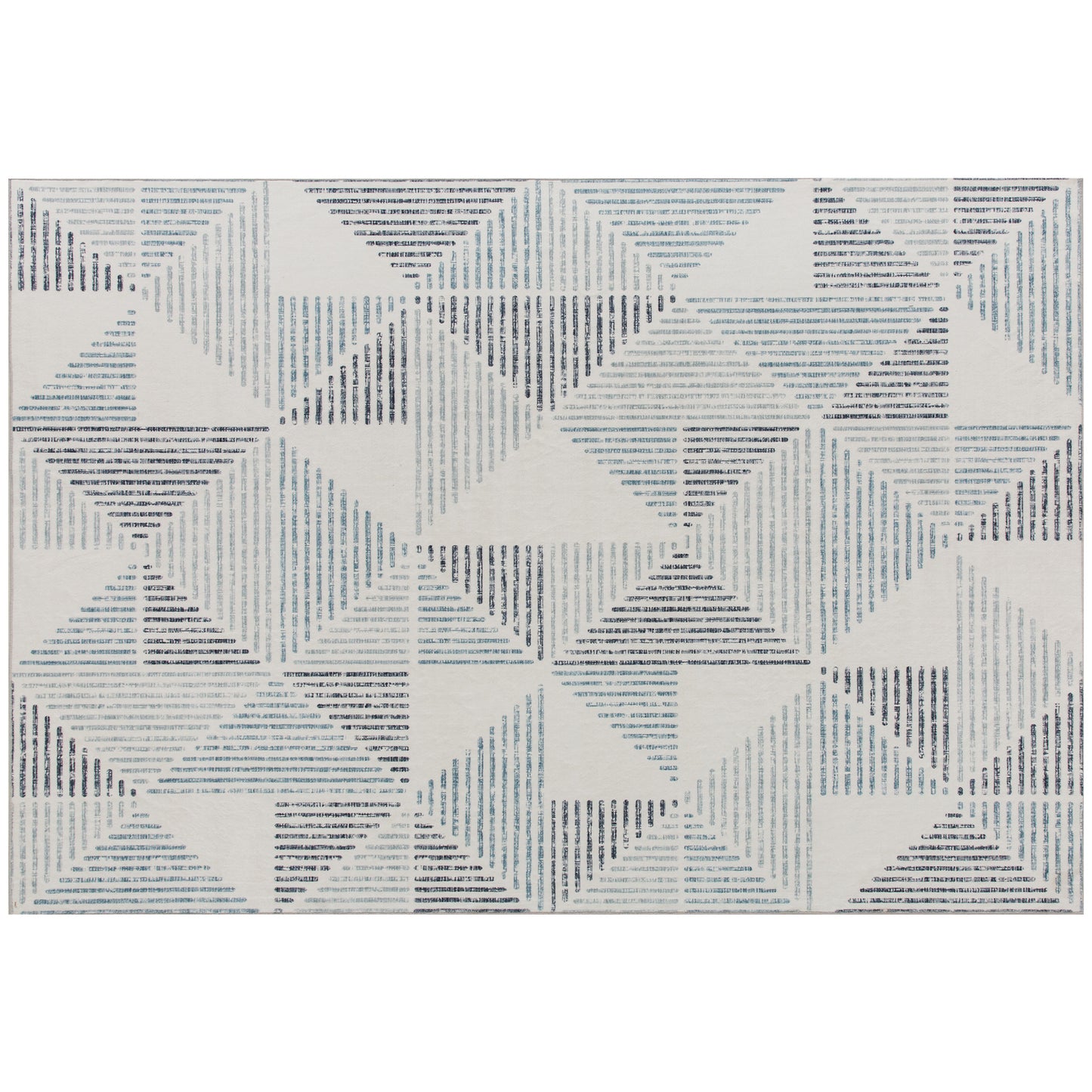 Photo of HOMCOM Modern Area Rug, Geometric Pattern Non-Slip Washable Rug, Soft Floor Carpet for Living Room, Bedroom, Dining Room, Home Office, 170 x 120 cm, Multi-Coloured in Multi-Coloured colour on a white background