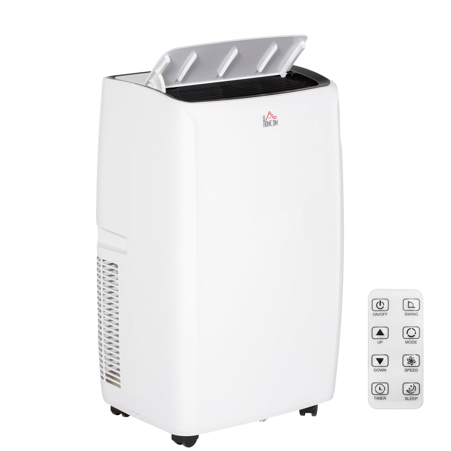 Photo of HOMCOM 12,000 BTU Mobile Air Conditioner, Grade A Rated - White in White colour on a white background