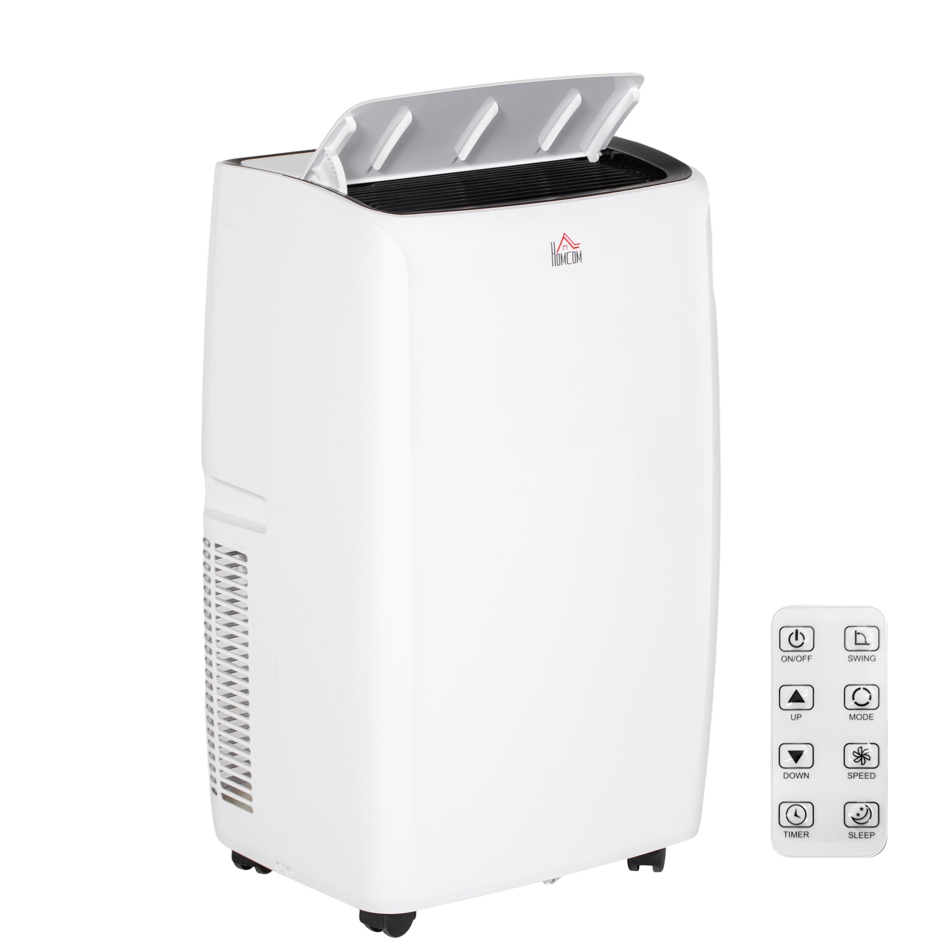 Photo of HOMCOM 12,000 BTU Mobile Air Conditioner, Grade A Rated - White in White colour on a white background