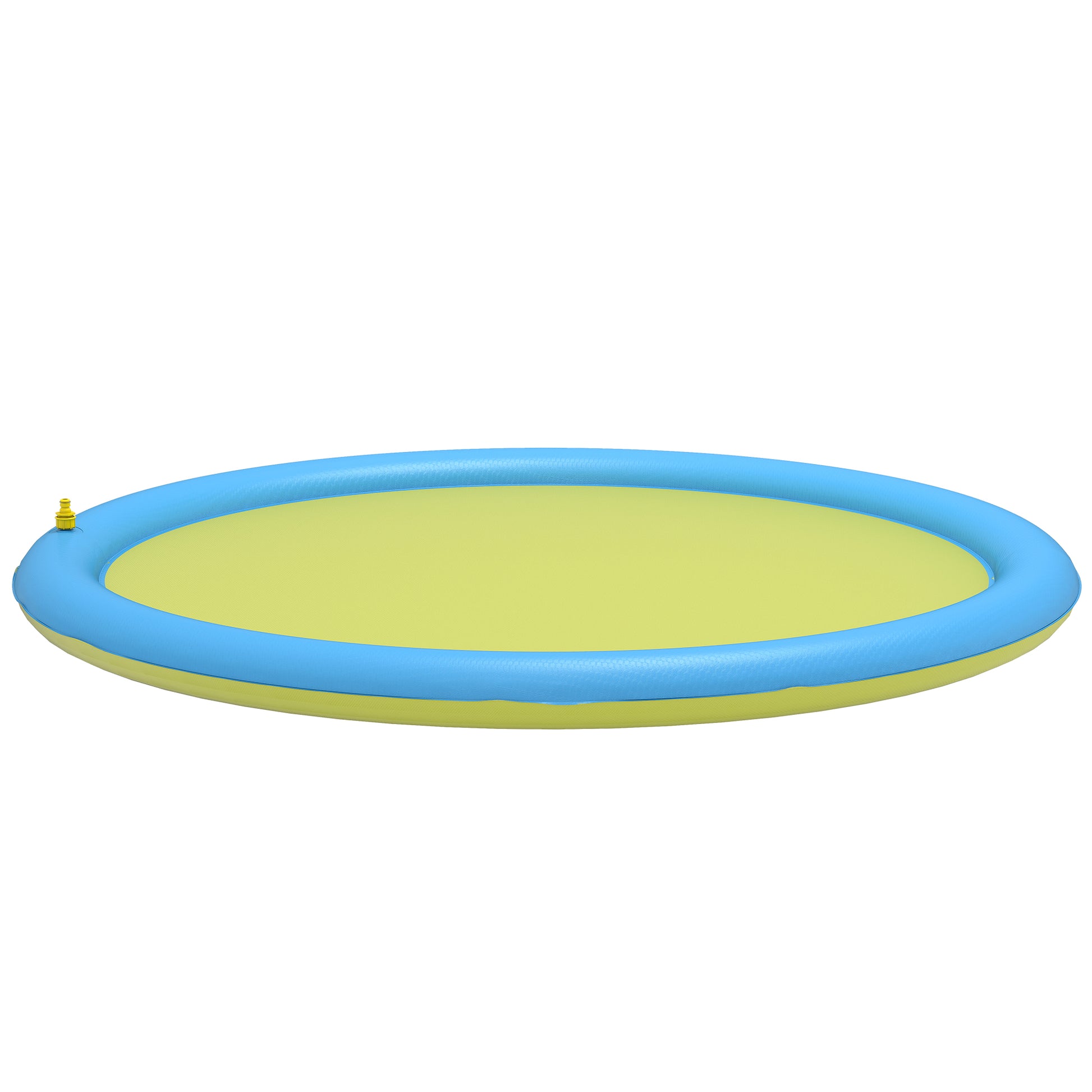 Photo of PawHut Dog Splash Pad for Pets Dog Bath Pool Water Game in Game colour on a white background