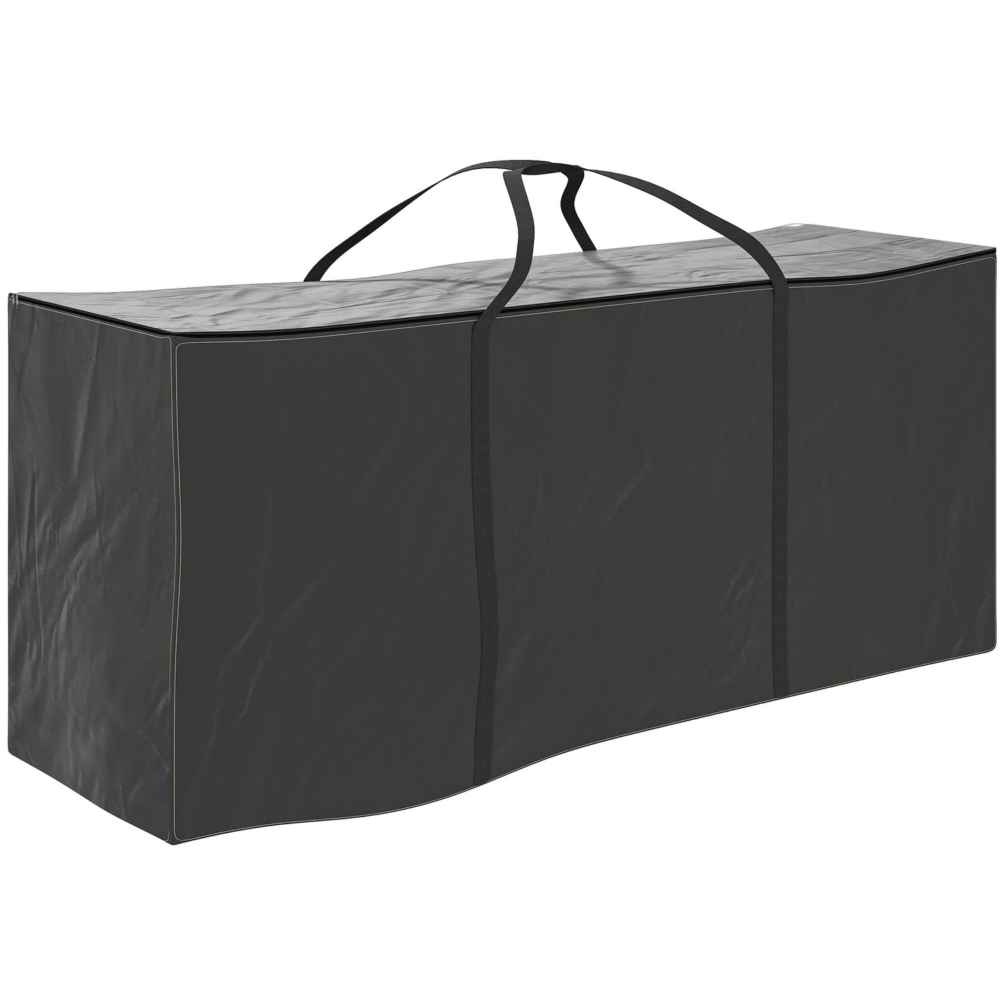 Photo of Outsunny 720 L Waterproof Garden Cushion Storage Bag - Black in Black colour on a white background