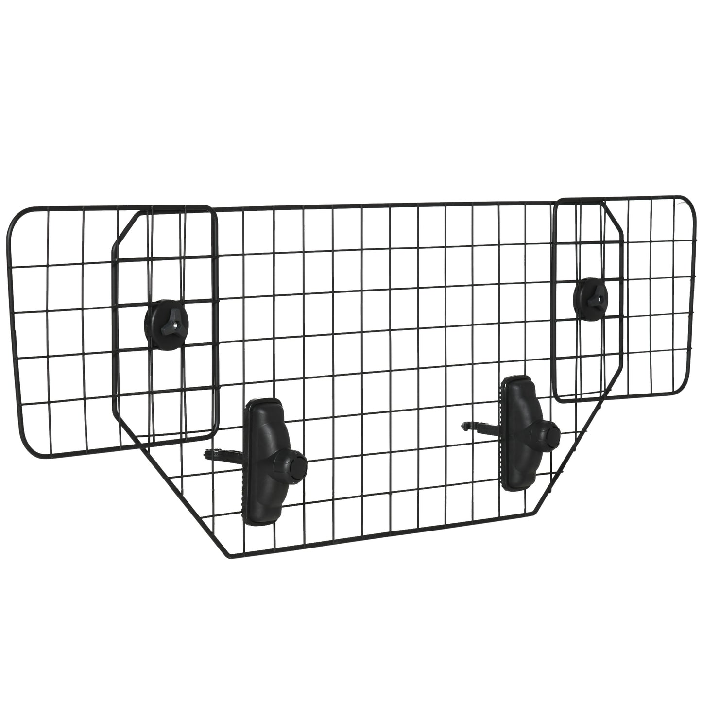 Photo of PawHut Dog Guard for Cars Adjustable Boot Barrier Metal Mesh Pet Headrest, 90-120W x 40.5H cm in cm colour on a white background