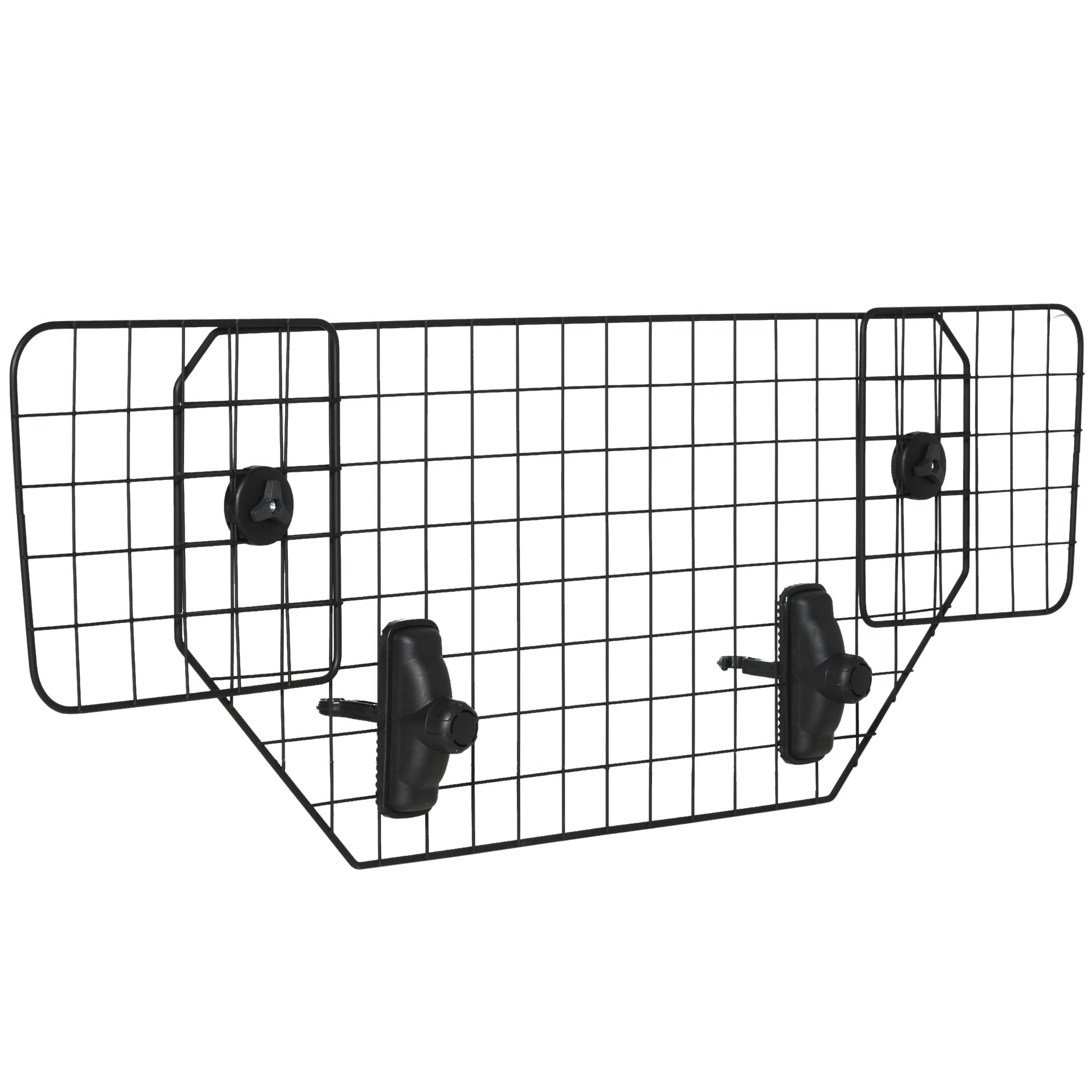 Photo of PawHut Dog Guard for Cars Adjustable Boot Barrier Metal Mesh Pet Headrest, 90-120W x 40.5H cm in cm colour on a white background