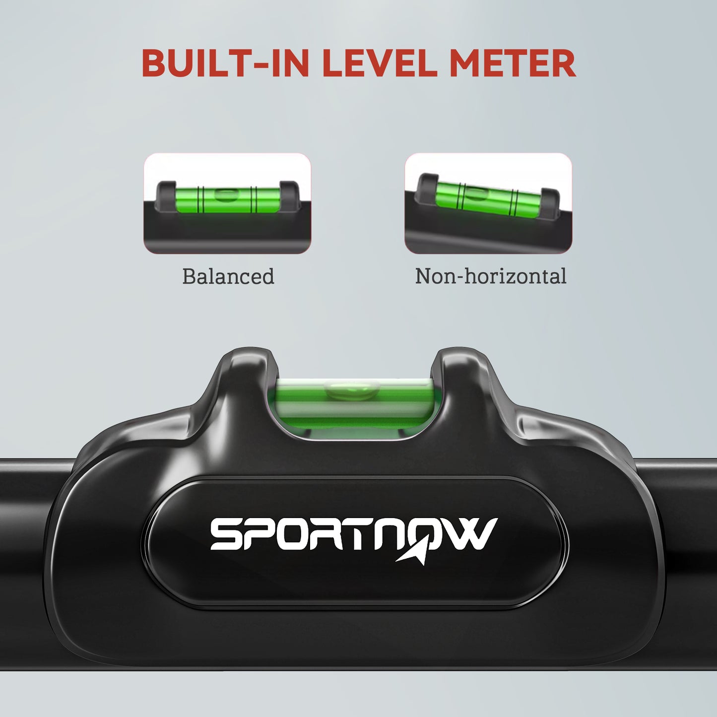 SPORTNOW Pull Up Bar, for 92-120cm Doorways, No Screws, Maximum load 200kg