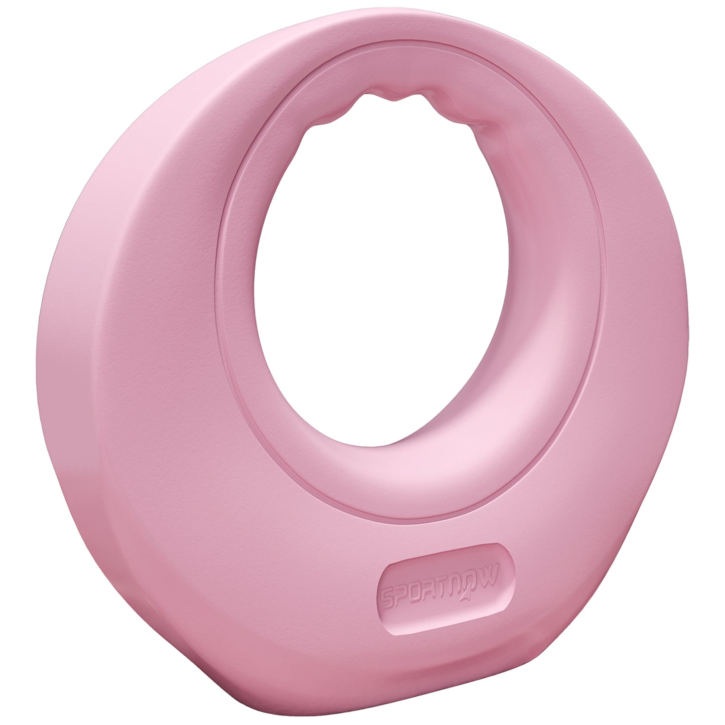 Photo of SPORTNOW 12kg Kettlebell, Kettle Bell with Wide Handle for Home Gym, Weight Lifting, Strength Training, Pink in Pink colour on a white background