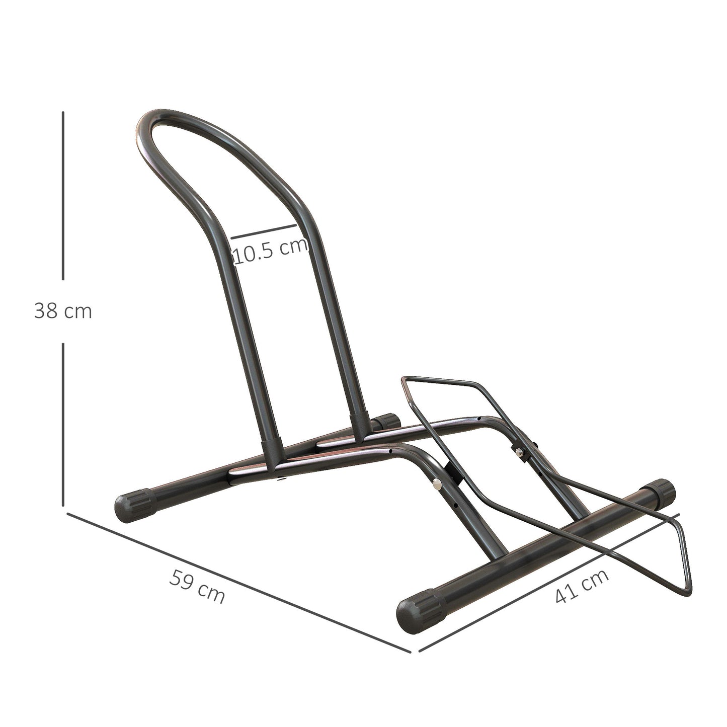 Two Bike Stands, Bicycle Storage Rack, for Indoor Garages, Home, Office